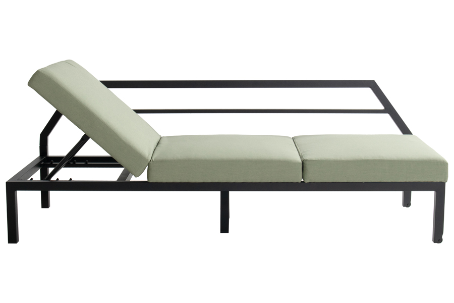 Aluminium Sunbrella® Lounger Marie